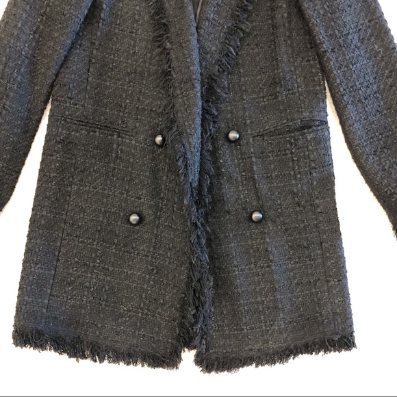 3/4 Length Tweed Coat - Picture 6 of 7